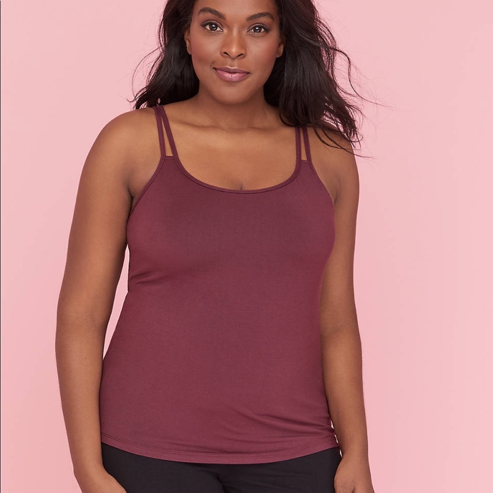 New! Camisole with built in bra and shaping